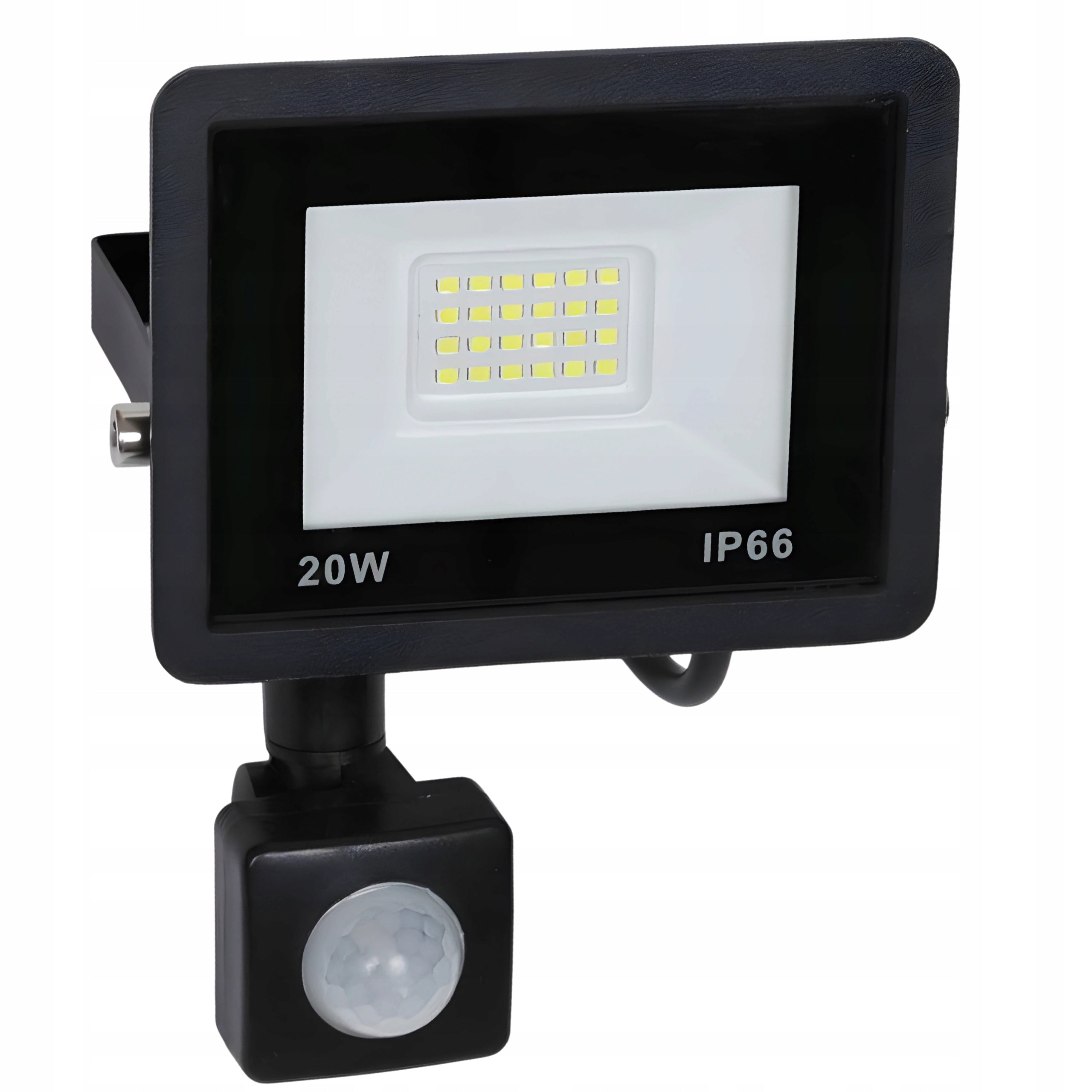 HALOGEN LED FLOODLIGHT 20W LAMP DUSK MOTION SENSOR OUTDOOR IP66