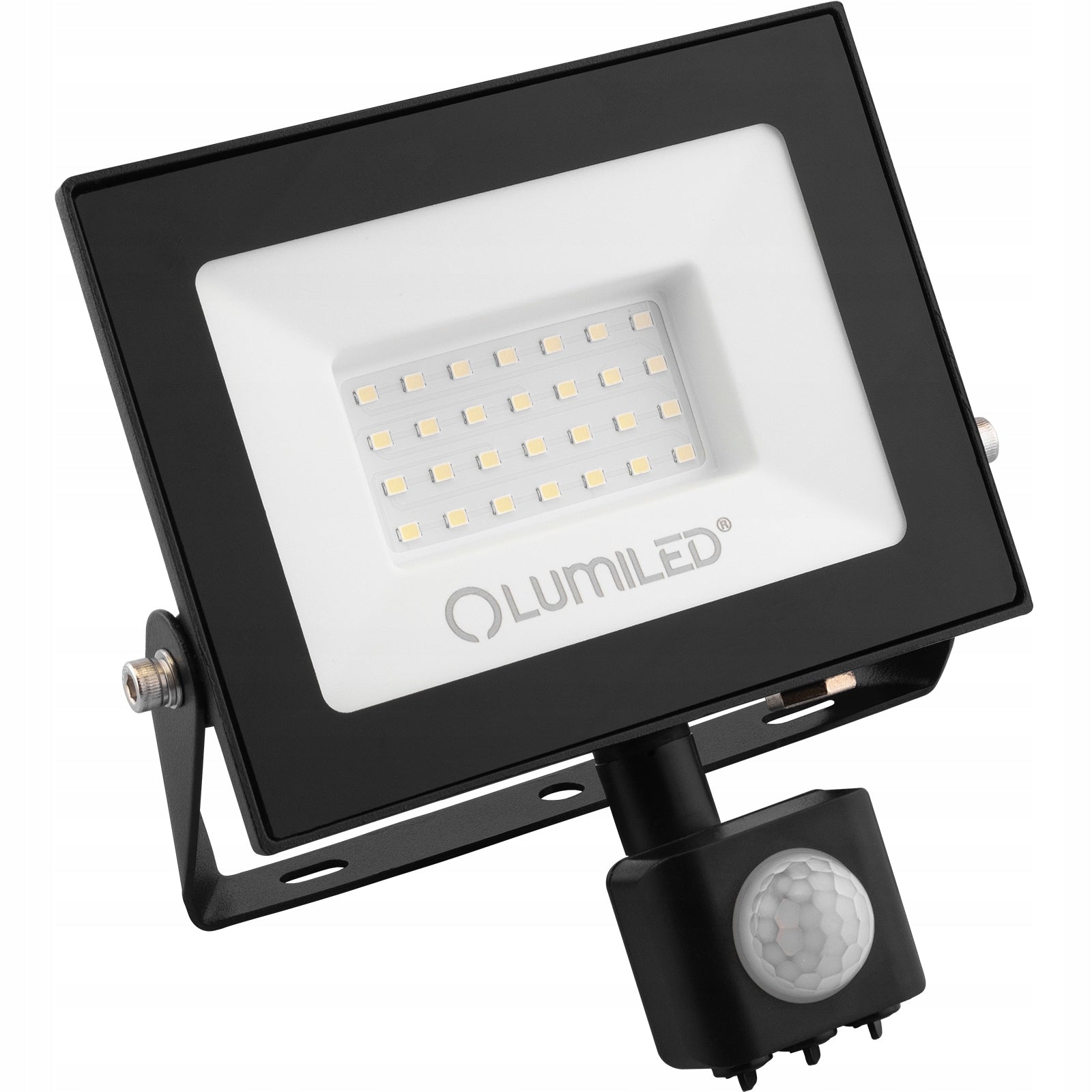 HALOGEN LED FLOODLIGHT 30W OUTDOOR LAMP WITH MOTION SENSOR FOR GARAGE Packaging status original