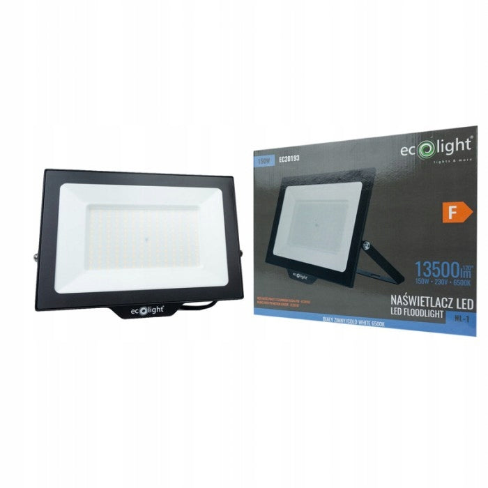 HALOGEN LED FLOODLIGHT COLD 150W 6500K 13500LM BLACK POSSIBLE SENSOR Color black