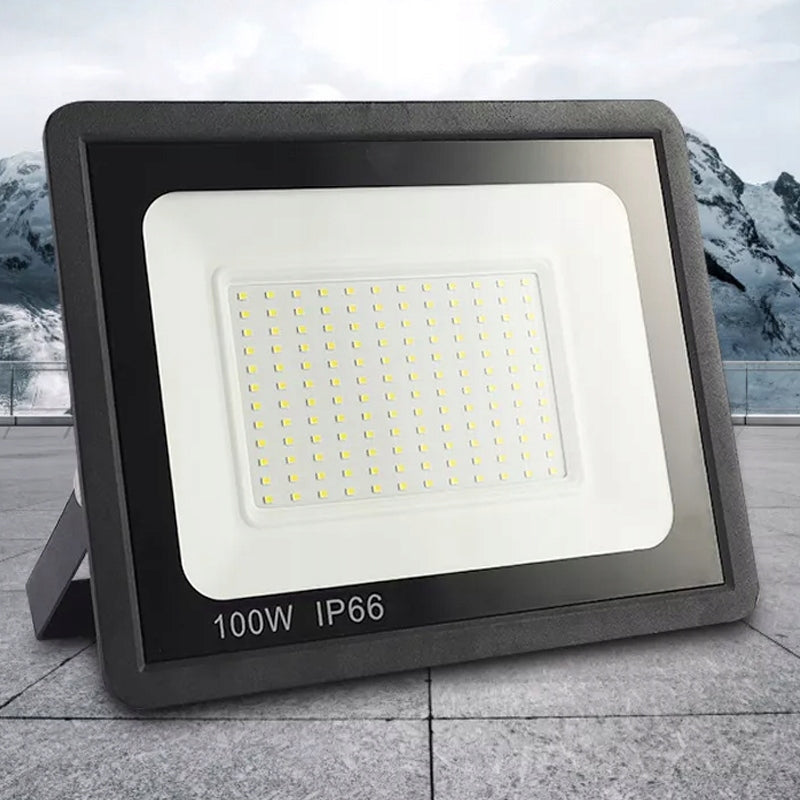 HALOGEN LED FLOODLIGHT LAMP 100W REFLECTOR TEMPERED GLASS 9000lm SLIM+ Brand Smartled