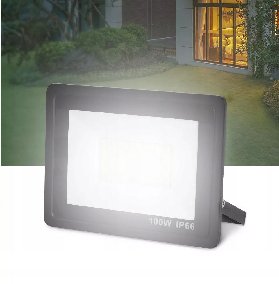 HALOGEN LED FLOODLIGHT LAMP 100W REFLECTOR TEMPERED GLASS 9000lm SLIM+ Manufacturer code 5818