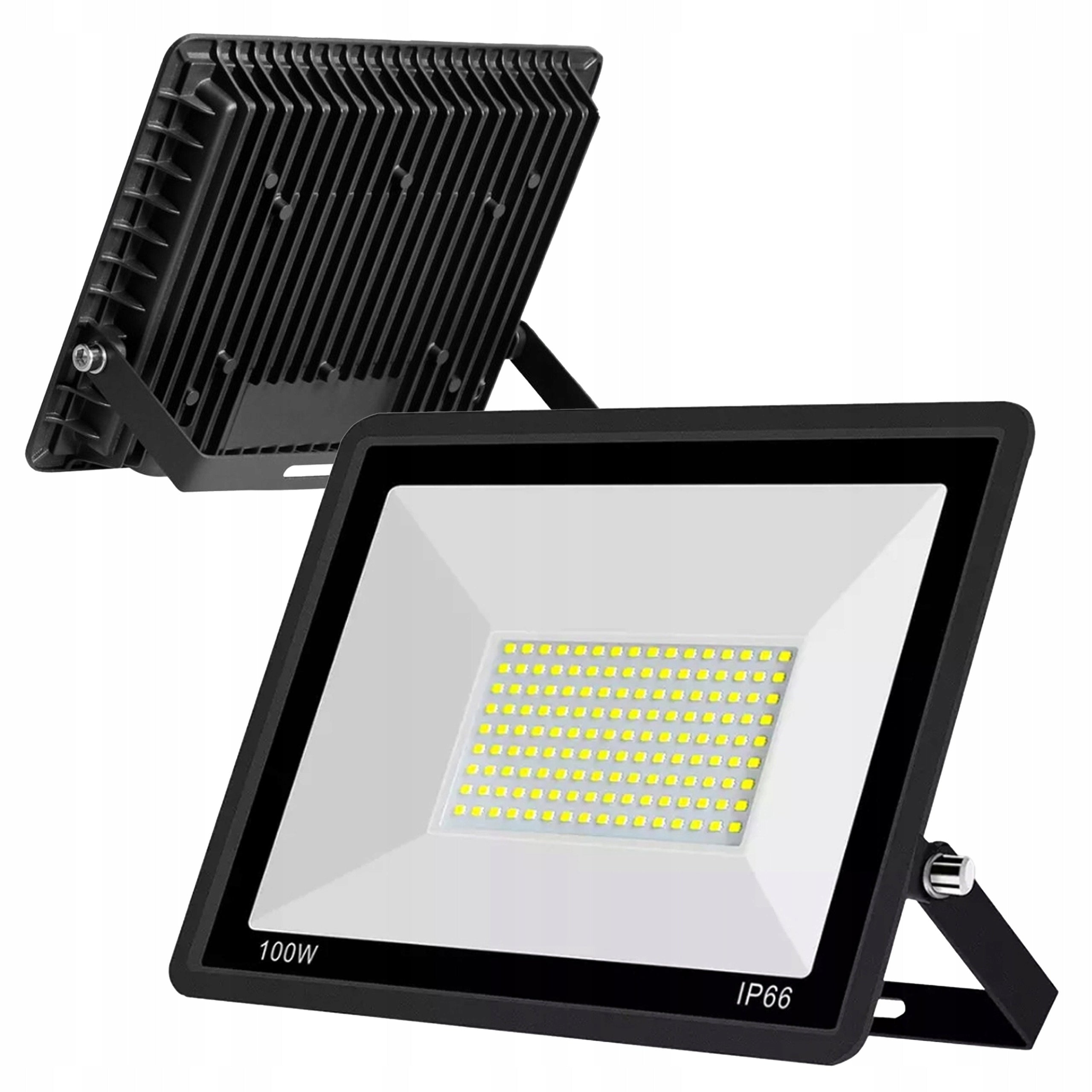 HALOGEN LED FLOODLIGHT LAMP 100W REFLECTOR TEMPERED GLASS 9000lm SLIM+