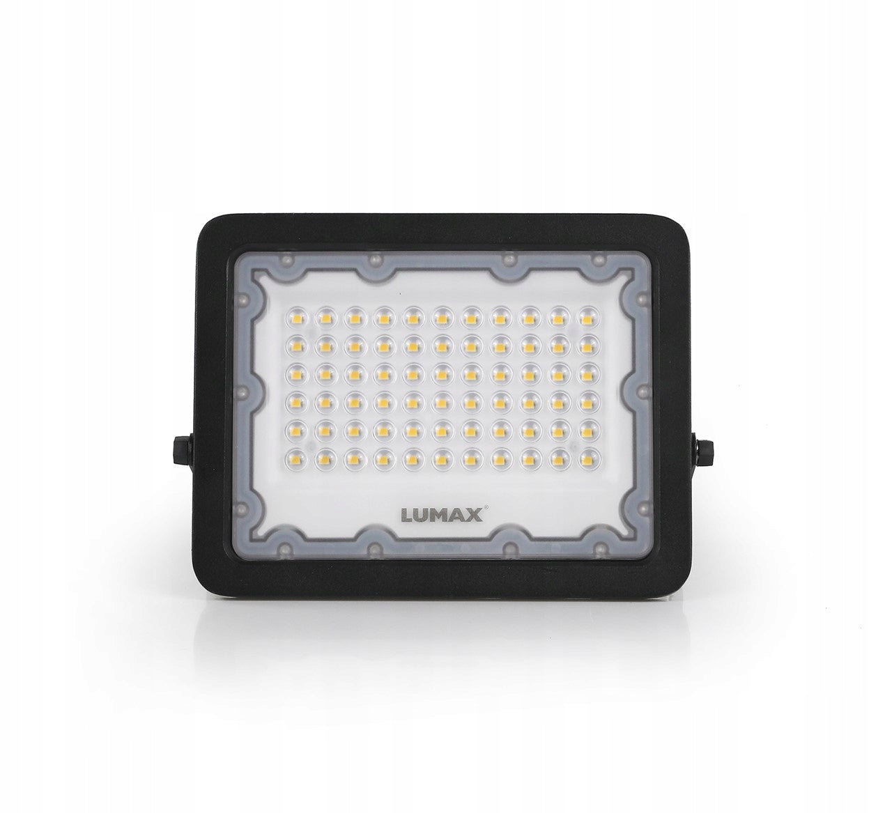 HALOGEN LED FLOODLIGHT LAMP 50W 5500lm 4000K IP65 BLACK LUMAX LFL250 Packaging status original
