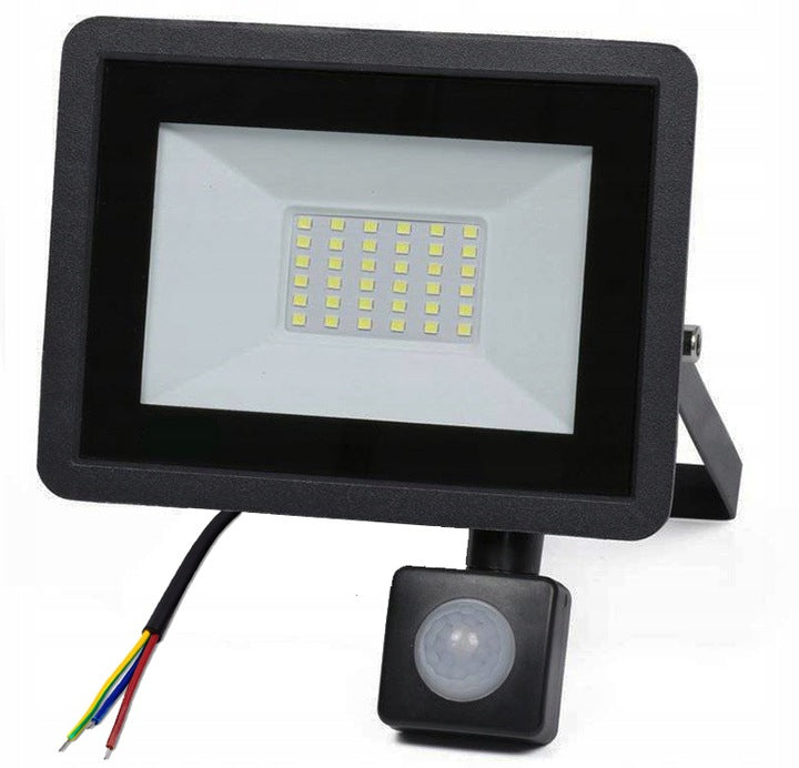 HALOGEN LED FLOODLIGHT MOTION SENSOR 50W IP65