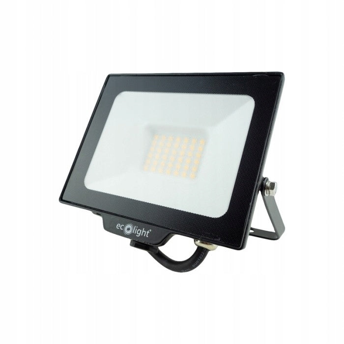 HALOGEN LED FLOODLIGHT NEUTRAL 30W 4000K 2700LM BLACK POSSIBLE SENSOR