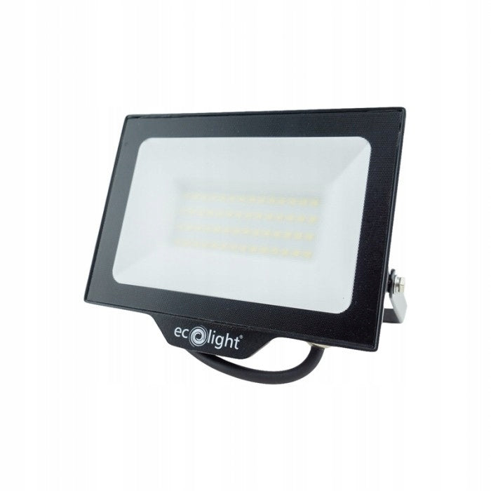 HALOGEN LED FLOODLIGHT NEUTRAL 50W 4000K 4500LM BLACK POSSIBLE SENSOR