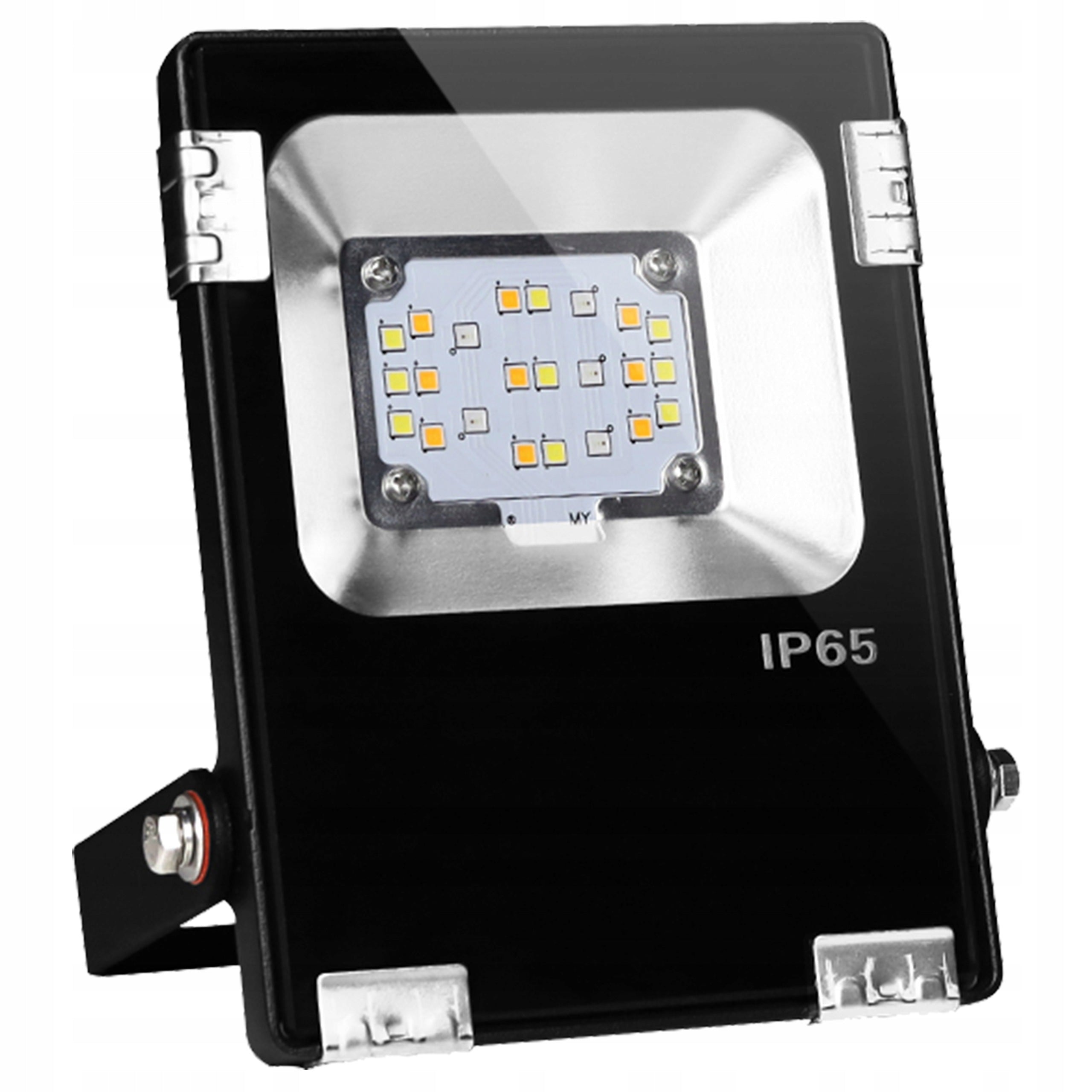 HALOGEN LED FLOODLIGHT OUTDOOR LAMP RGB CCT IP65 Packaging status original