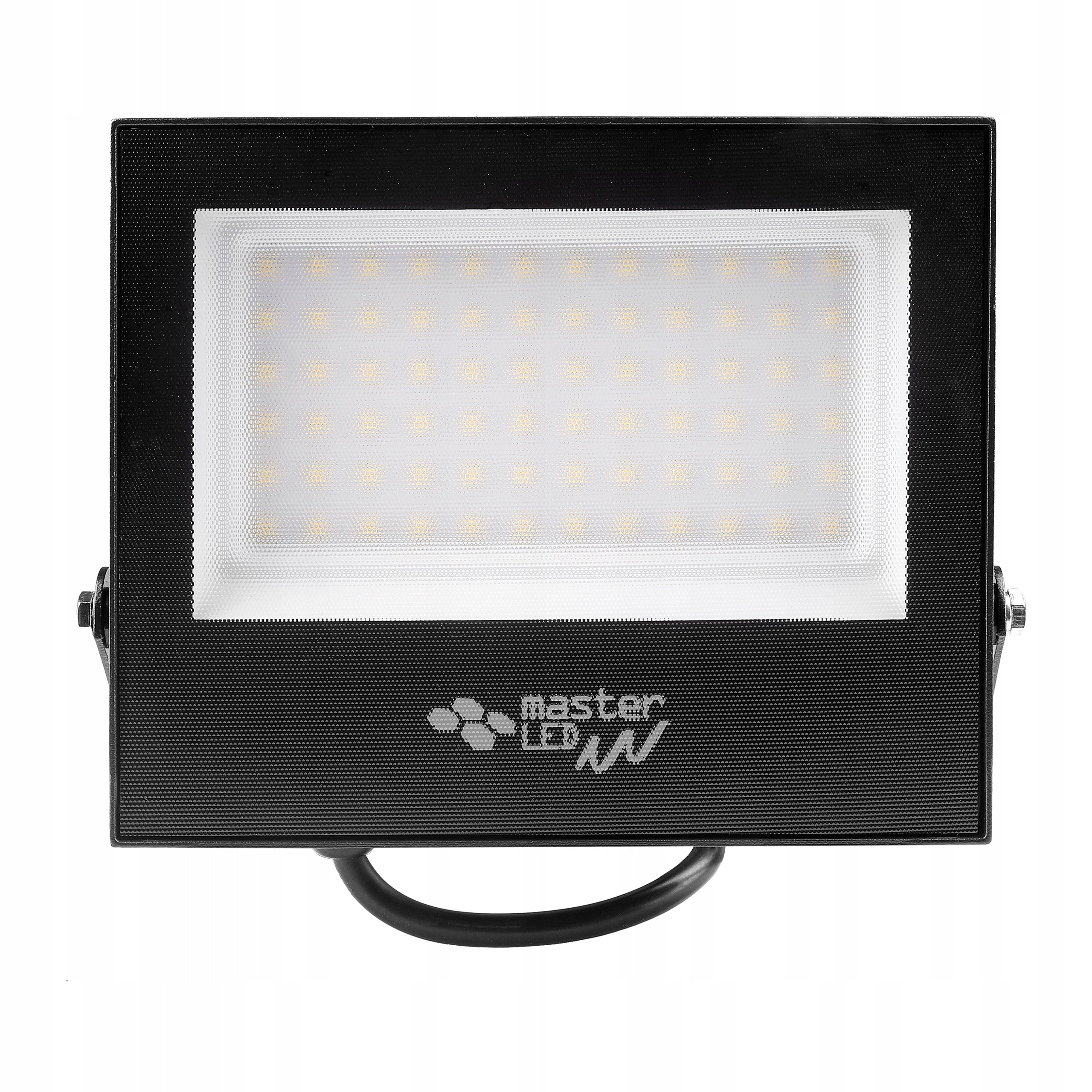 HALOGEN LED Floodlight Lamp 50W 6500K OUTDOOR IP65 For Garage Strong Brand Masterled