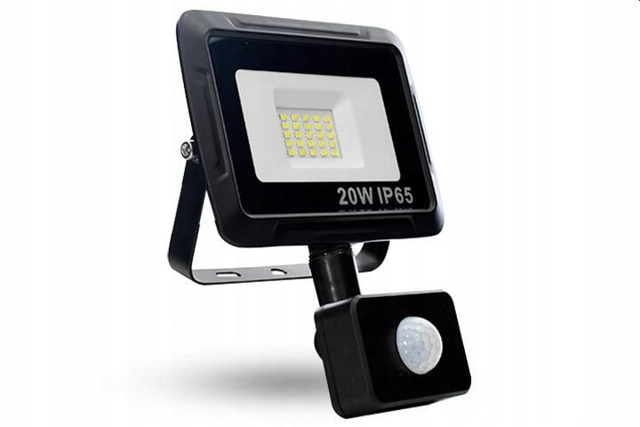 HALOGEN LED Floodlight with MOTION SENSOR TEMPERED GLASS Lamp SLIM 20W Brand no brand
