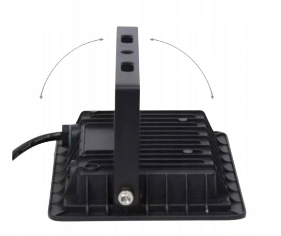 HALOGEN LED LAMP 50W MINI FLOODLIGHT SLIM MOTION SENSOR IP66 OUTDOOR Batteries included no