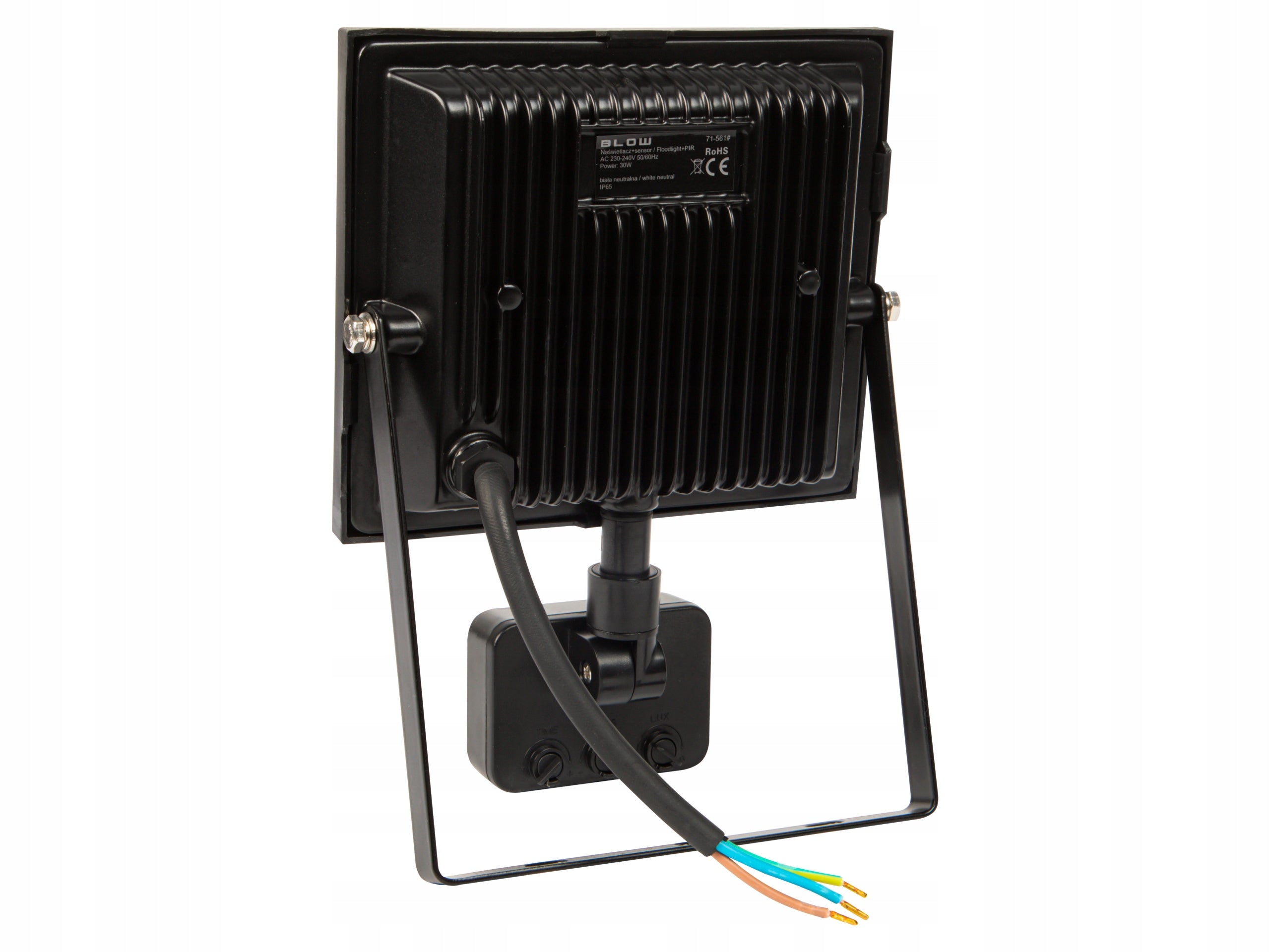 HALOGEN LED LAMP FLOODLIGHT REFLECTOR DUSK MOTION SENSOR 30W IP65 Manufacturer code 71-561#