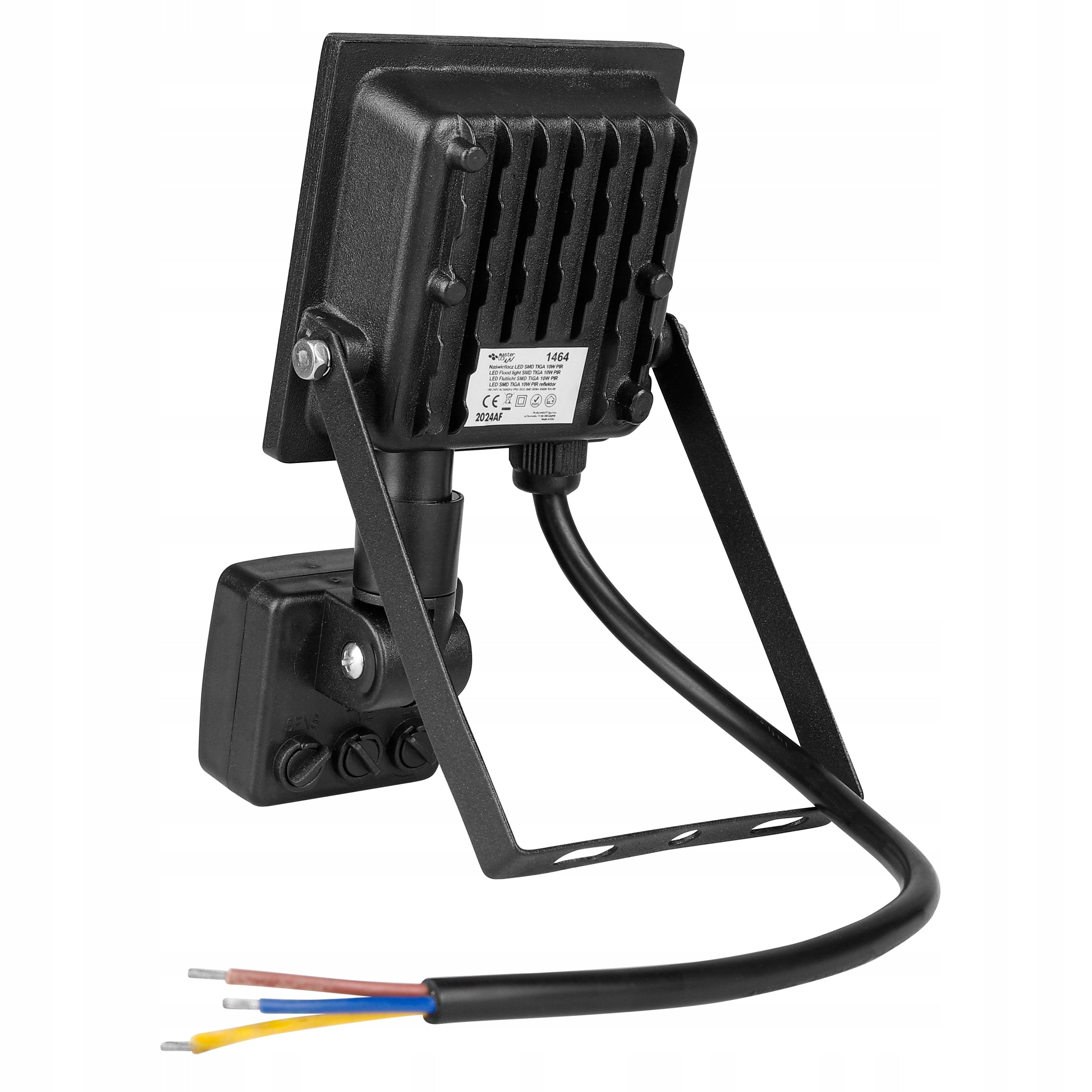 HALOGEN LED Motion Sensor Floodlight Lamp 10W 4500K OUTDOOR IP65 Brightness 800 lm