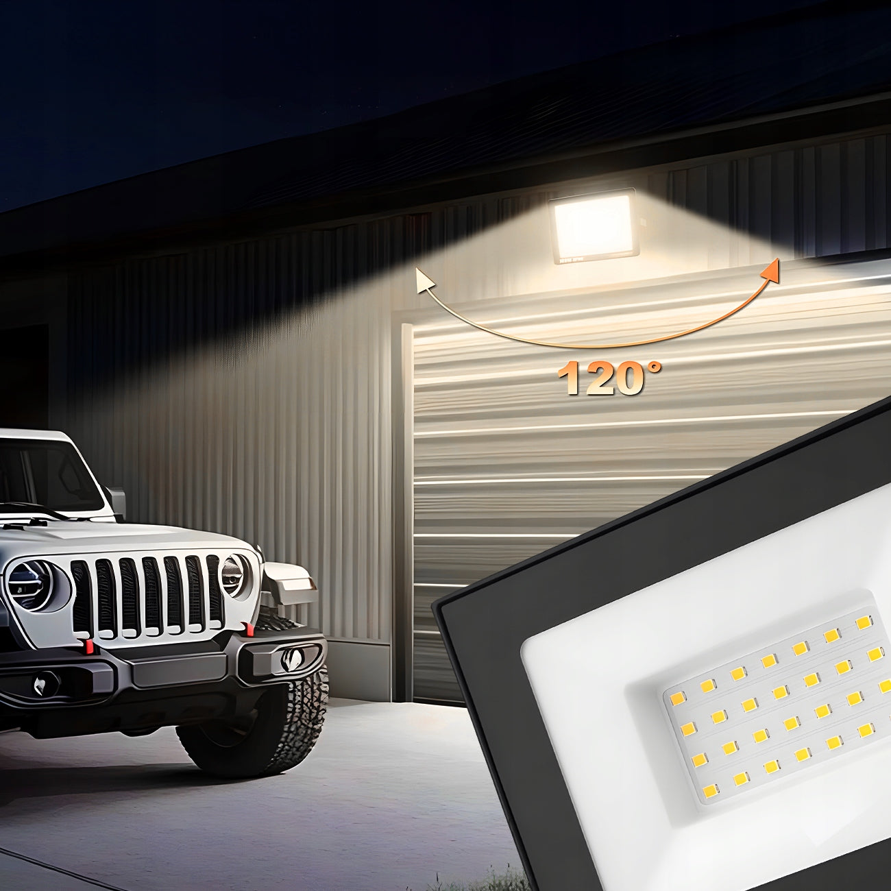 HALOGEN LED WORK FLOODLIGHT LAMP MOTION SENSOR LED 30W OUTDOOR EAN (GTIN) 5906647716203