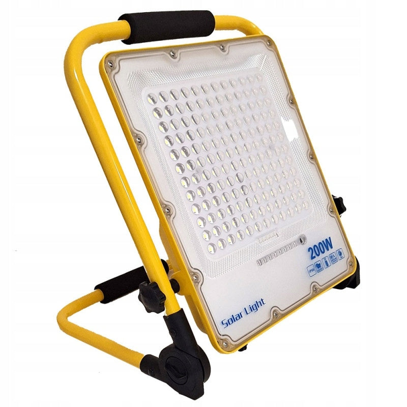 HALOGEN LED WORKING ON BUILDING STAND 200W PORTABLE BATTERY LAMP Packaging status original