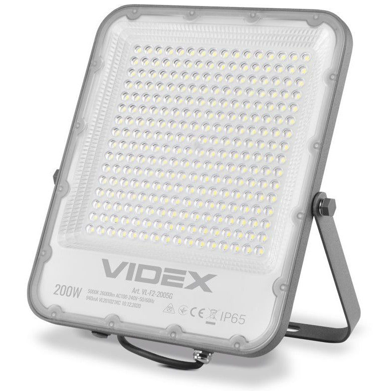 HALOGEN OUTDOOR LED Floodlight Lamp 200W IP65 5000K 30000lm Manufacturer code VL-F2-2005G