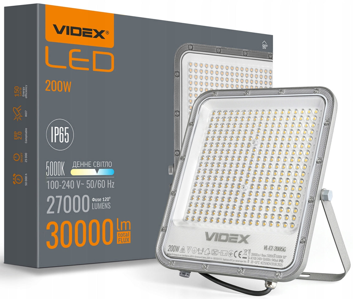 HALOGEN OUTDOOR LED Floodlight Lamp 200W IP65 5000K 30000lm