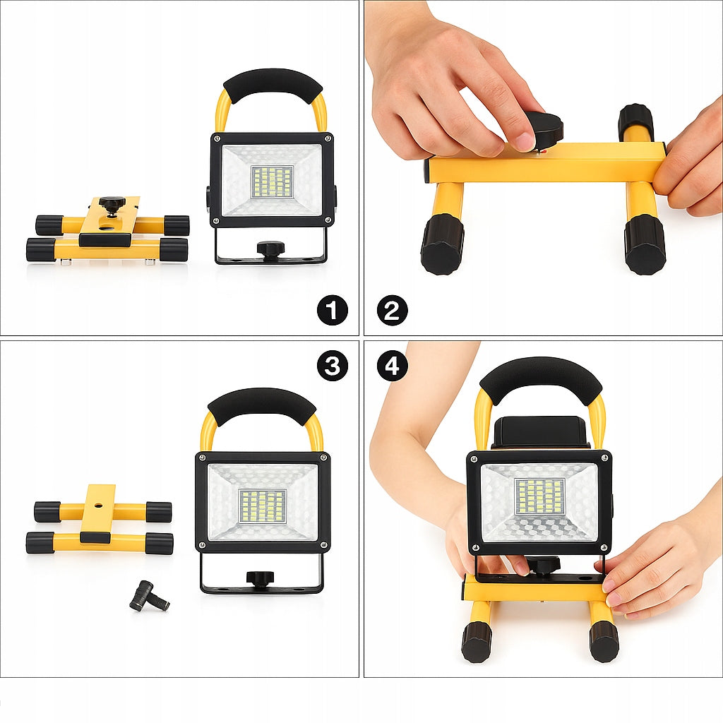 HALOGEN PORTABLE LED 30W WORKING CONSTRUCTION FLOODLIGHT SMD LAMP HOLDER Manufacturer code HALOGEN MOCNY PRZENOŚNY