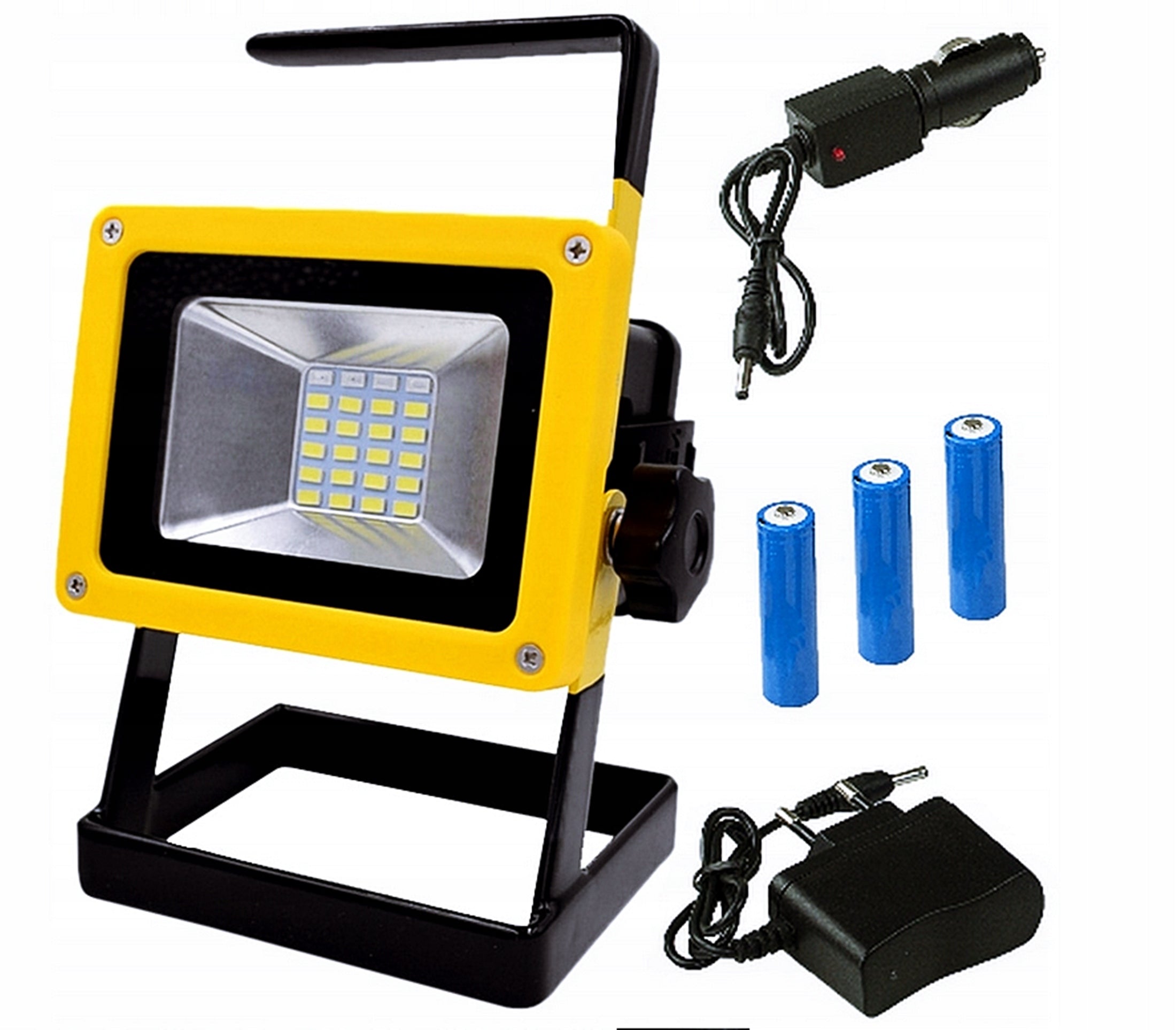 HALOGEN PORTABLE LED WORKSHOP LAMP POWERFUL SMD 30 CONSTRUCTION FLOODLIGHT Manufacturer code Naświetlacz LED 30W Z AKUMULATOREM