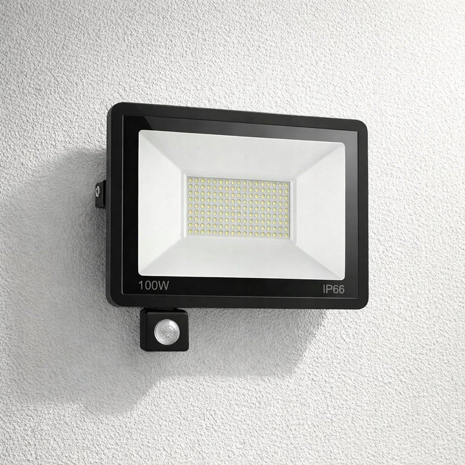 HALOGEN WORKING GARAGE SPOTLIGHT FLOODLIGHT TWILIGHT MOTION SENSOR 100W Brand MEMFLOW