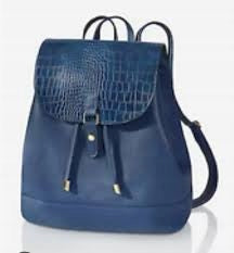 HALOO NAVY BLUE BACKPACK + WALLET + WATCH + SCARF + SACHET Packaging status original