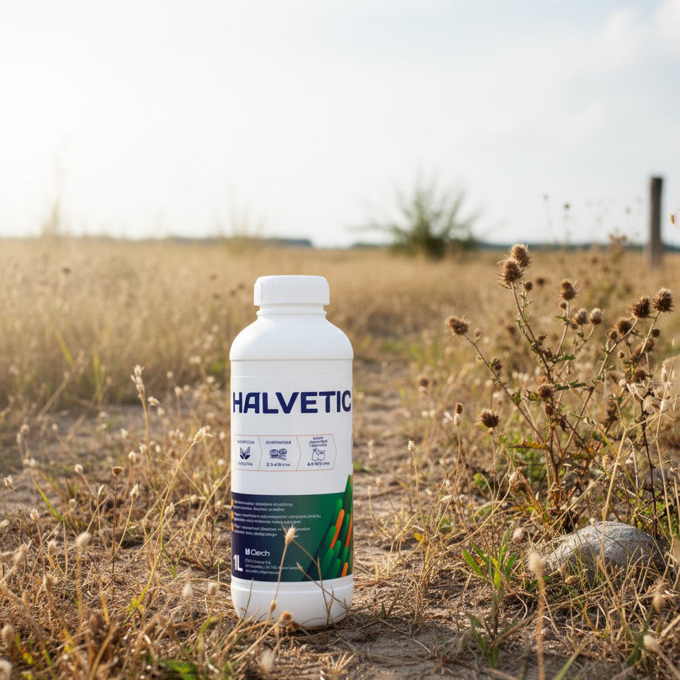 HALVETIC 180SL 1L NEW GLYPHOSATE FORMULA FIGHTS ALL WEEDS Packaging status original