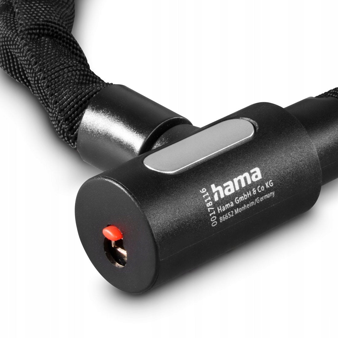HAMA BICYCLE KEY PROTECTION BICYCLE CHAIN BLACK Weight 825 g