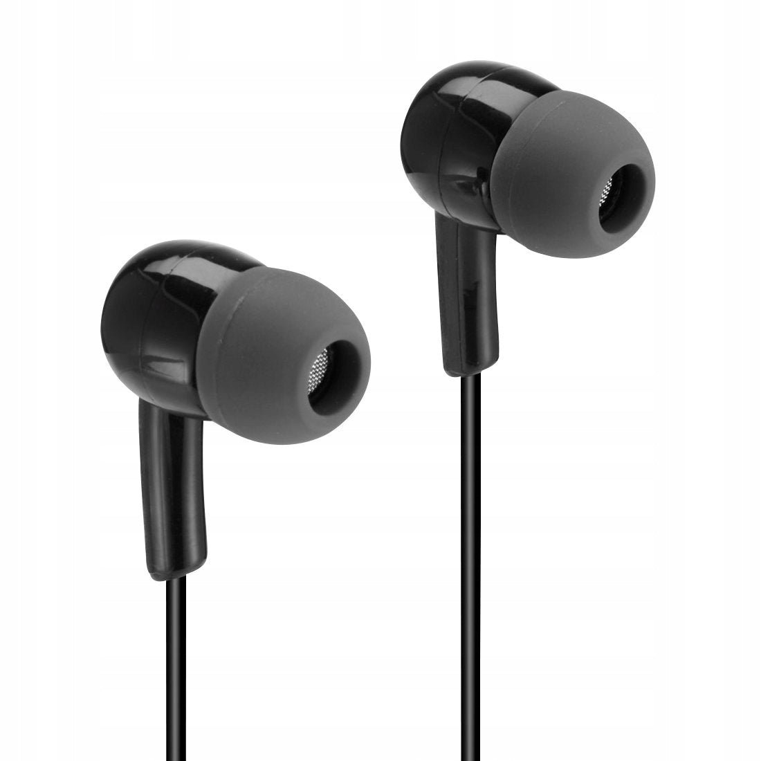 HAMA IN-EAR HEADPHONES WIRED GLOSS II BLACK MINI JACK Brand Hama
