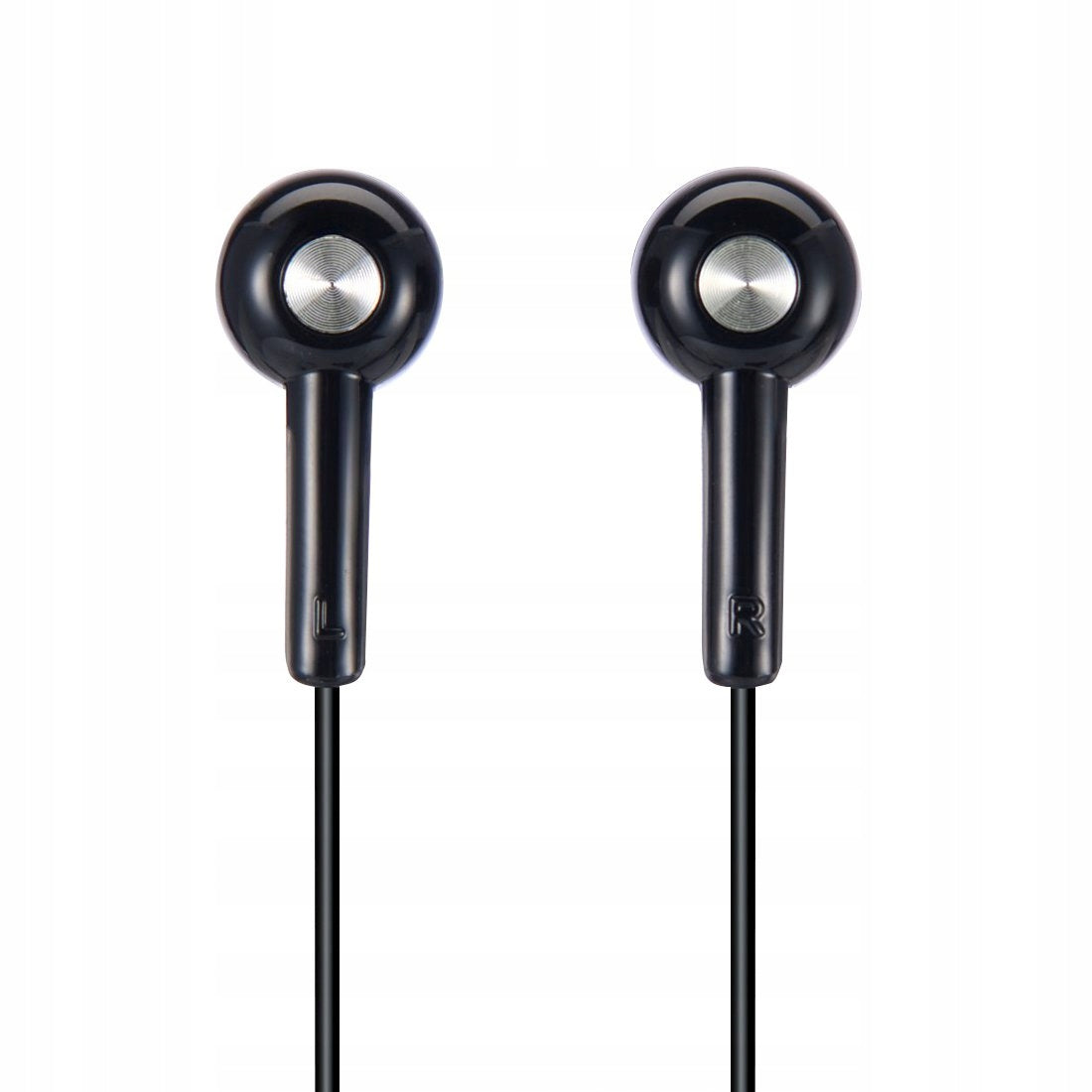HAMA IN-EAR HEADPHONES WIRED GLOSS II BLACK MINI JACK Packaging status original