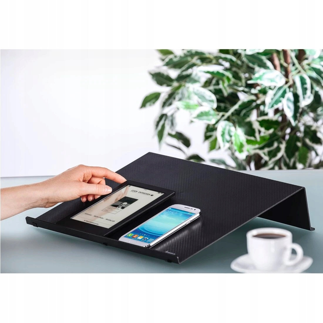 Ständer Hama für Laptops bis 18,4'' (47 cm), schwarz 