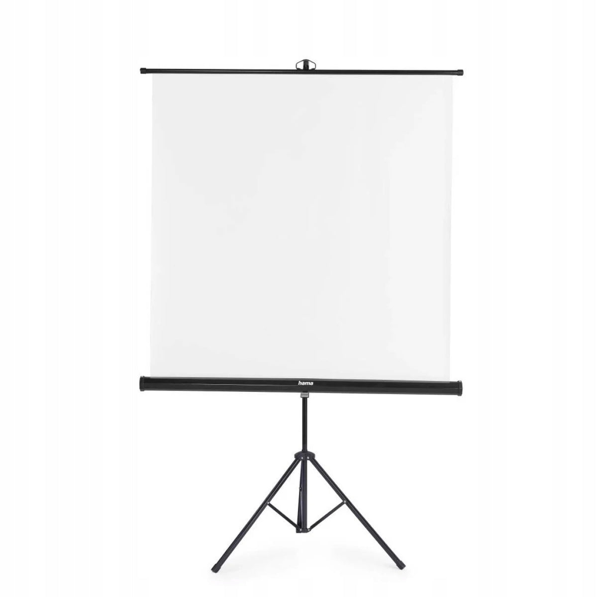 HAMA Tripod Projection Screen 125 x 125 cm, 2-in-1 Mobile Set, White