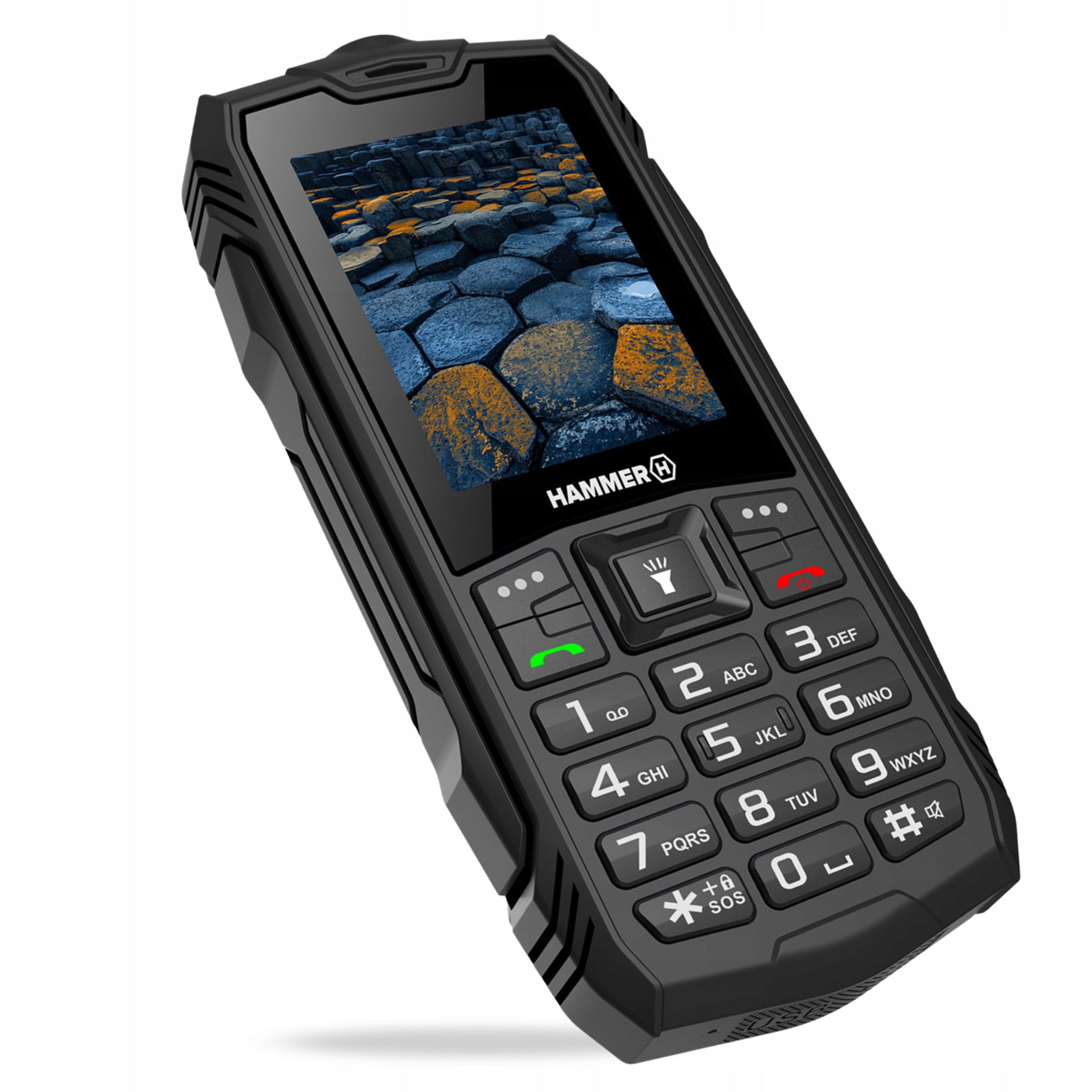 HAMMER Basalt, Construction Site Phone, Waterproof, Dustproof and Dustproof Strong Charger included no