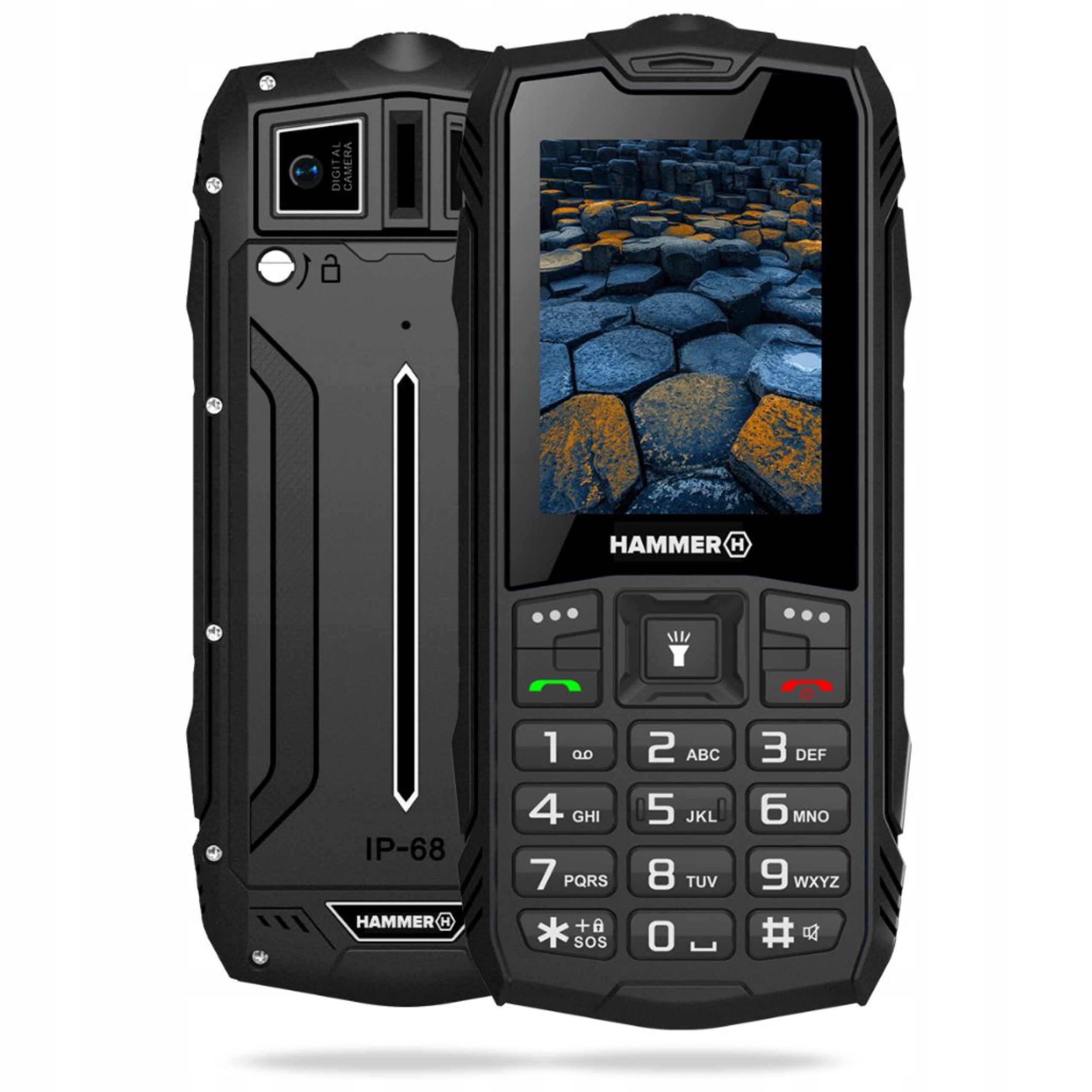 HAMMER Basalt, Construction Site Phone, Waterproof, Dustproof and Dustproof Strong