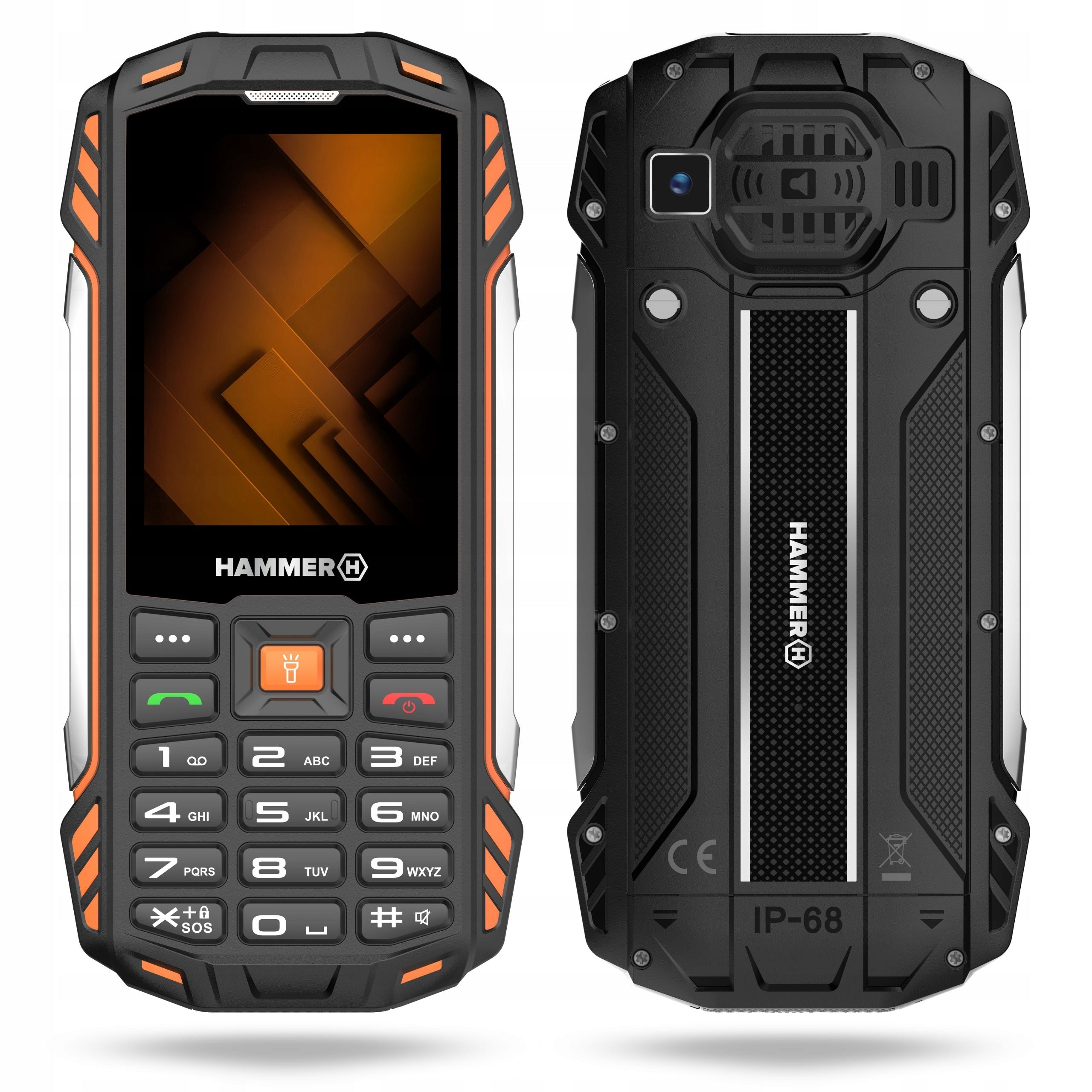 HAMMER POWER PLUS 2G MOBILE PHONE WATERPROOF STRONG ARMORED LIMITED Charger included no