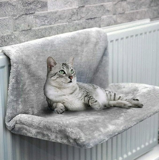 HAMMOCK BED HANGING PLUSH CAT BED FOR RADIATOR Packaging status original