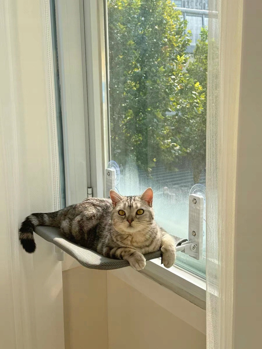 HAMMOCK CAT BED FOR WINDOW 45×30, IDEAL FOR YOUR PURR SIEMIEC Length 30 cm