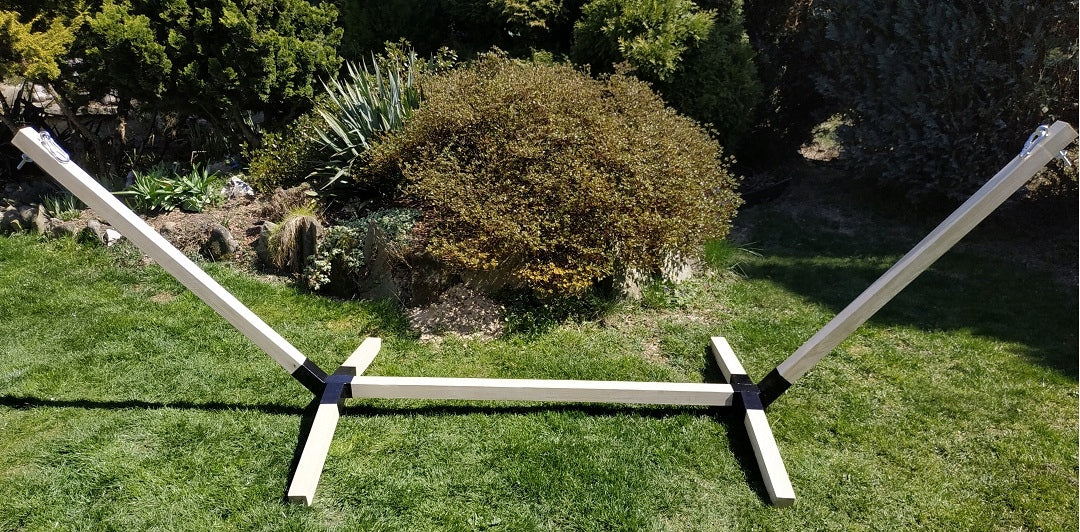 HAMMOCK FRAME ADJUSTABLE STABLE MOBILE SET 70x70 TO 300KG Kind hammock without rod