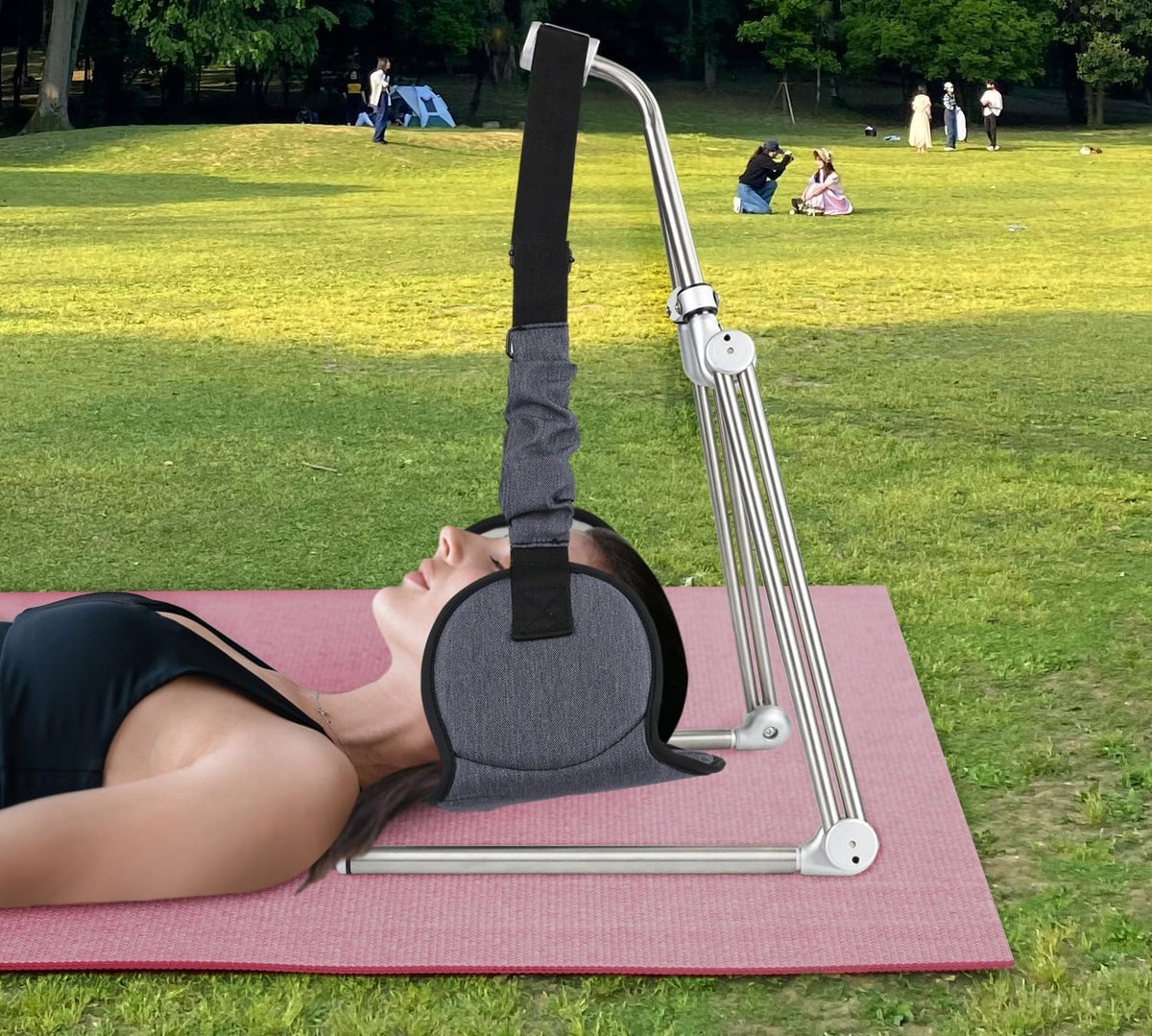 HAMMOCK TOOGEL HEAD NH211 – Portable hammock for neck traction with tripod Brand no brand