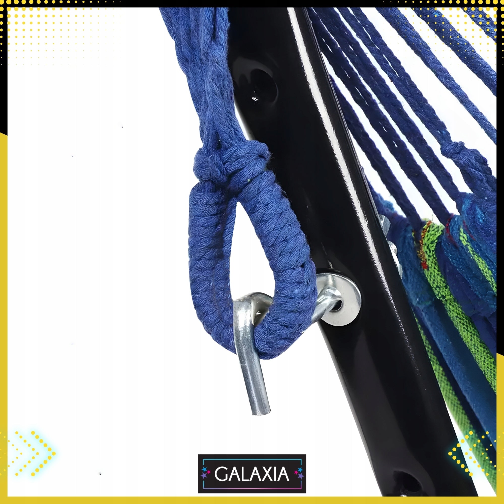 HAMMOCK WITH FRAME Hammock frame GARDEN HAMMOCK STAND DOUBLE XXL Manufacturer GALAXIA