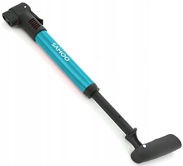 HAND BICYCLE PUMP FOR ALUMINUM FRAME MINI DUAL 28 CM LIGHT AV / FV-SV Kind manual