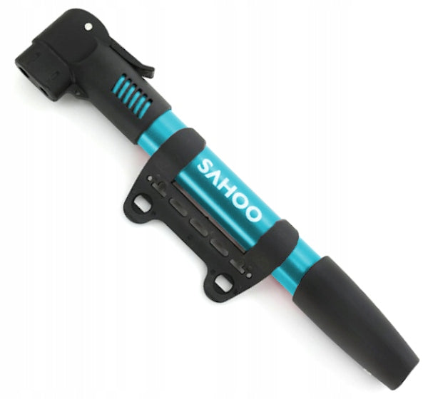 HAND BICYCLE PUMP FOR ALUMINUM FRAME MINI DUAL 28 CM LIGHT AV / FV-SV Packaging status original
