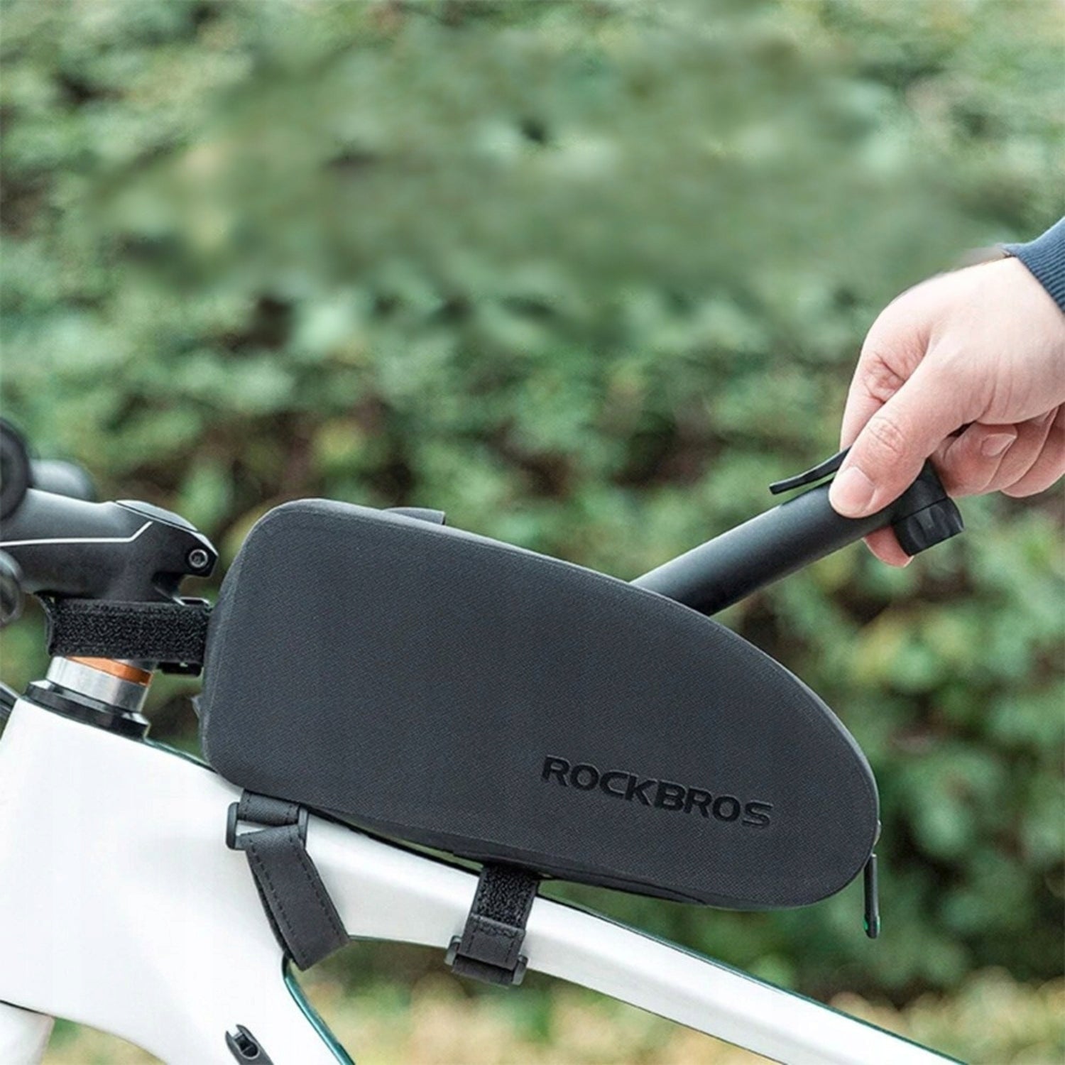HAND BICYCLE PUMP FOR BICYCLE BALLS COMPACT PRESTA SCHRADER ROCKBROS Packaging status original