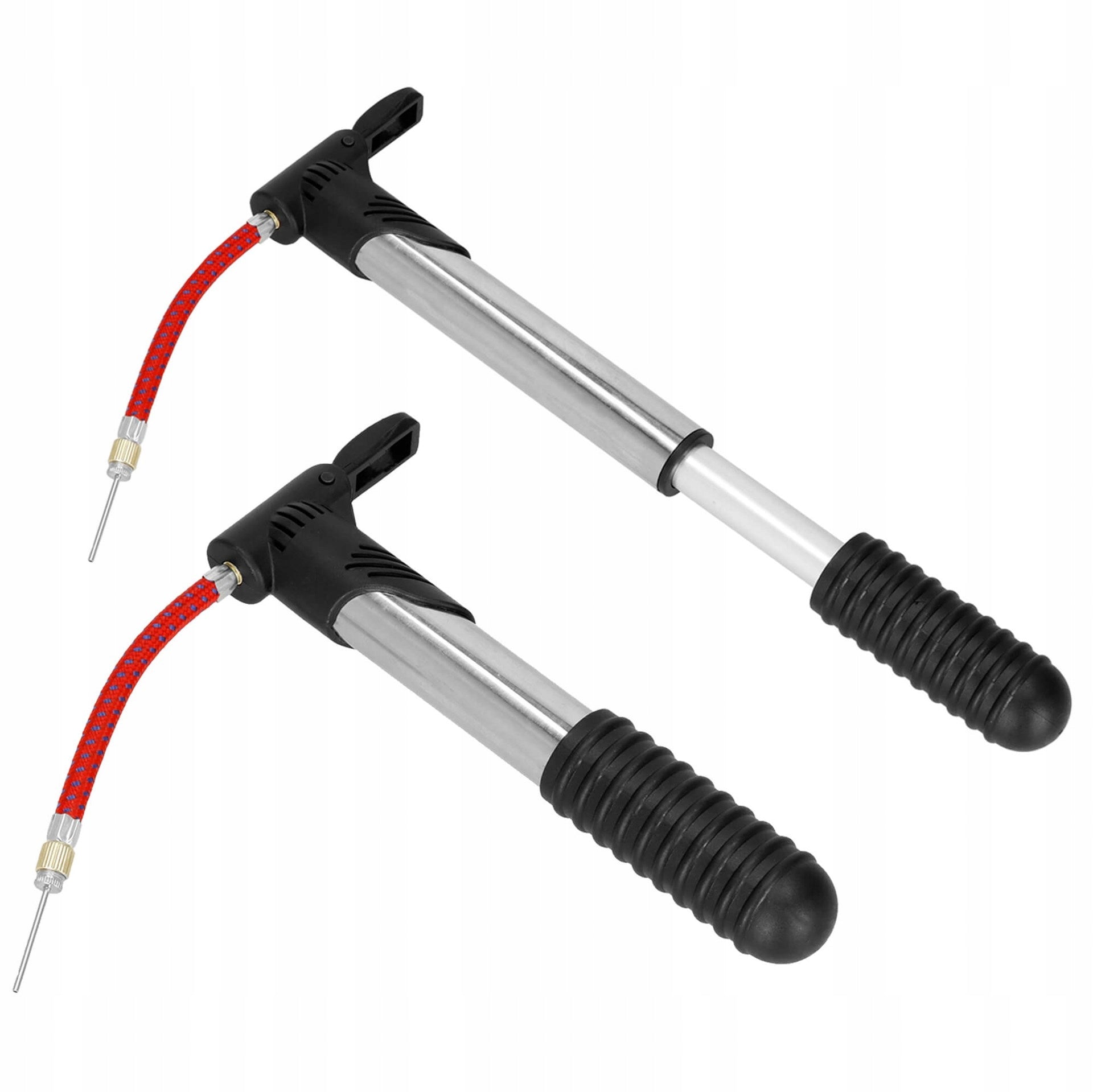 HAND BIKE PUMP + HOSE SET 5in1 BICYCLE NEEDLE BICYCLE LIGHTWEIGHT Product width 3 cm