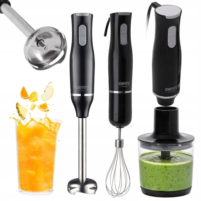 HAND BLENDER 3IN1 MULTIFUNCTIONAL SHREDDER 800W SET CR4630 Packaging status original