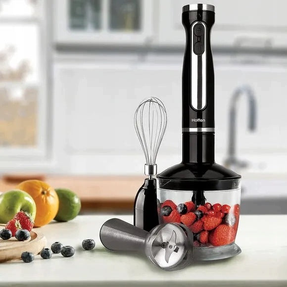 HAND BLENDER 3in1 HOFFEN HB-4237 1000 W BLACK Packaging status original