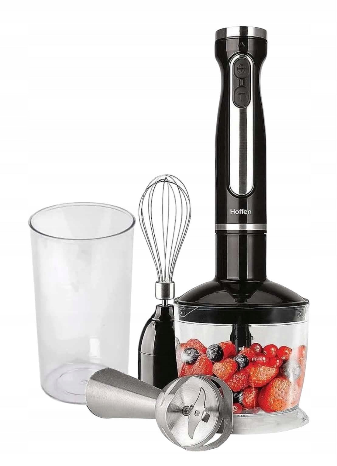 HAND BLENDER 3in1 HOFFEN HB-4237 1000 W BLACK