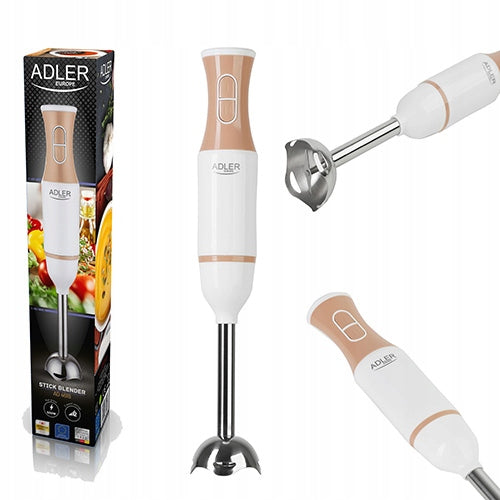 HAND BLENDER FOR FRUIT VEGETABLE SOUP 500W KITCHEN MIXER STAINLESS STEEL