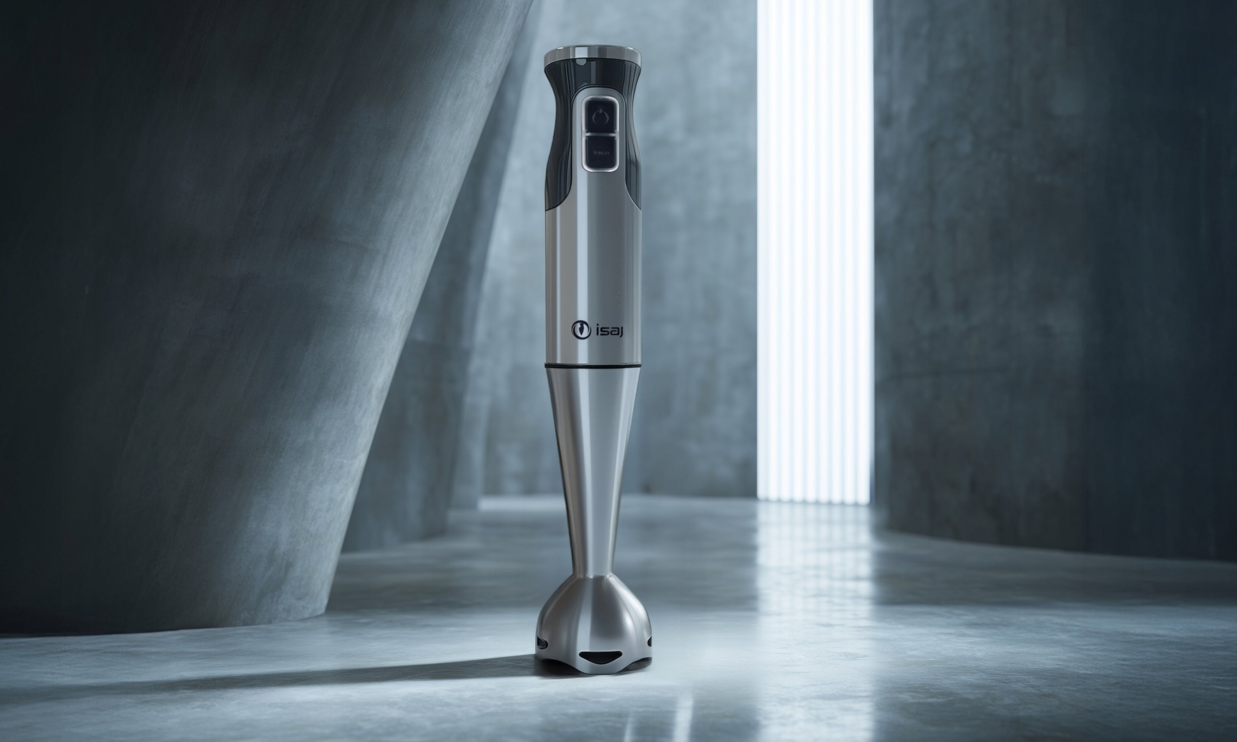 HAND BLENDER ISAJ BL1 MULTIFUNCTION MIXER TURBO 1400W TITANIUM BLADES EAN (GTIN) 5901042113008