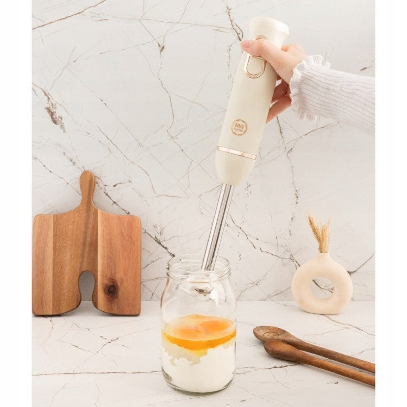 HAND BLENDER MG HOME 300 IN CREAM WITH ADJUSTABLE SPEED FOR COCKTAIL SOUPS Brand no brand