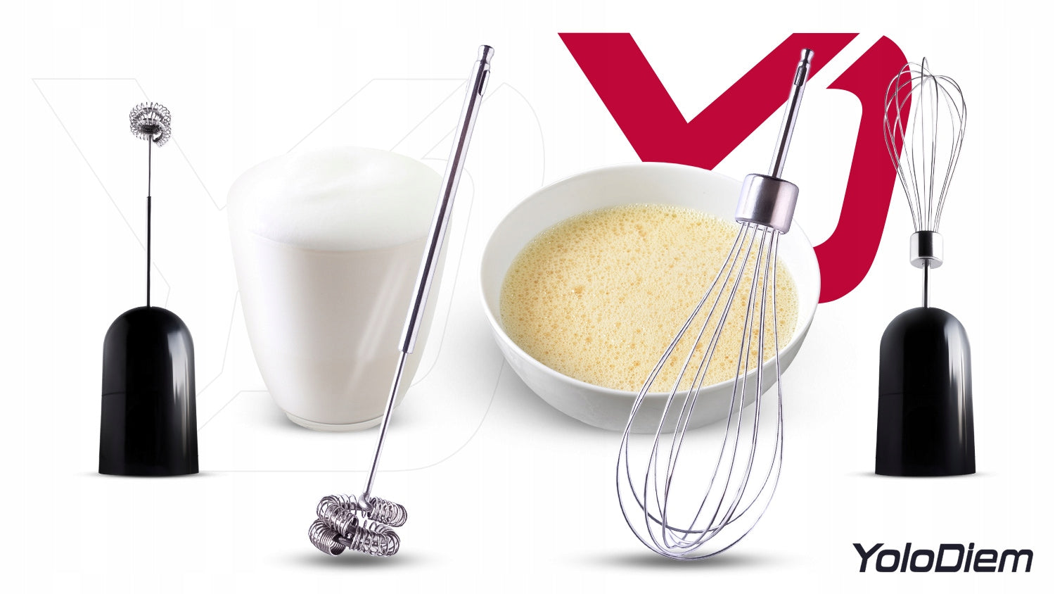 HAND BLENDER MULTIFUNCTION 9IN1 1500W PRO 4 TITANIUM BLADES RICH SET Power rating 1200 W