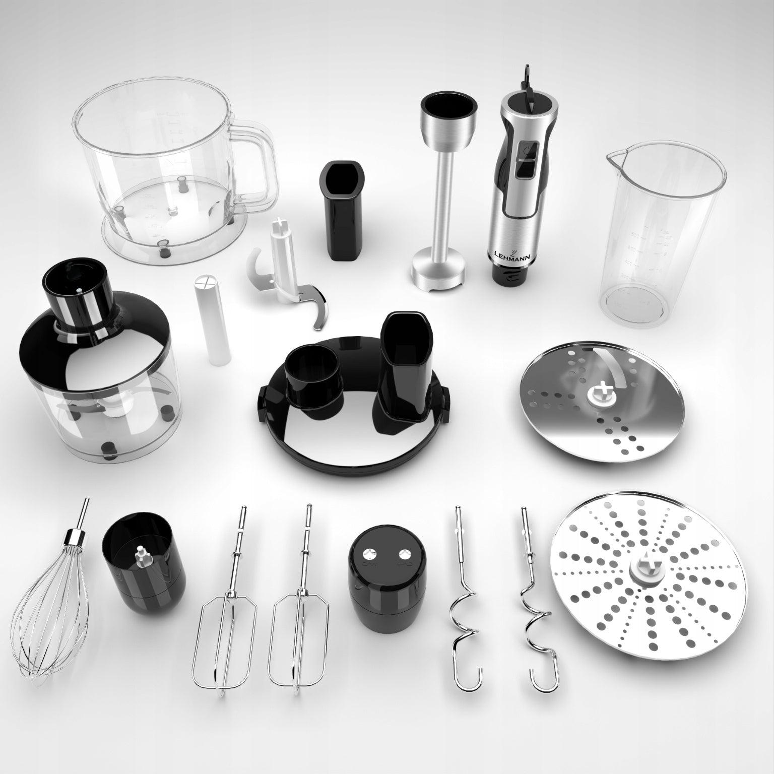 HAND BLENDER MULTIFUNCTION MIXER 1200W GOLD BLADE DESTRUCTION POWER Model PROFESJONALNY TURBOMOCNY BLENDER